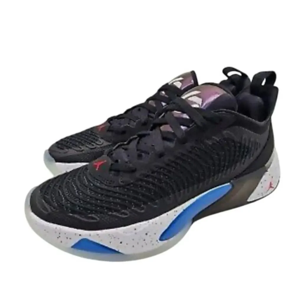 JORDAN LUKE 1 SNEAKERS BASKETBALL BLACK SIGNAL BLUE METALLIC FB1800-004 SZ‎ 11